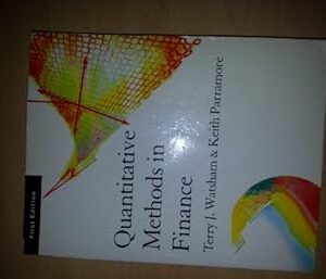 QUANTITATIVE METHODS IN FINANCE