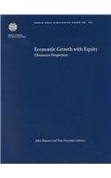 ECONOMIC GROWTH WITH EQUITY WBD PAPER NUMBER 407